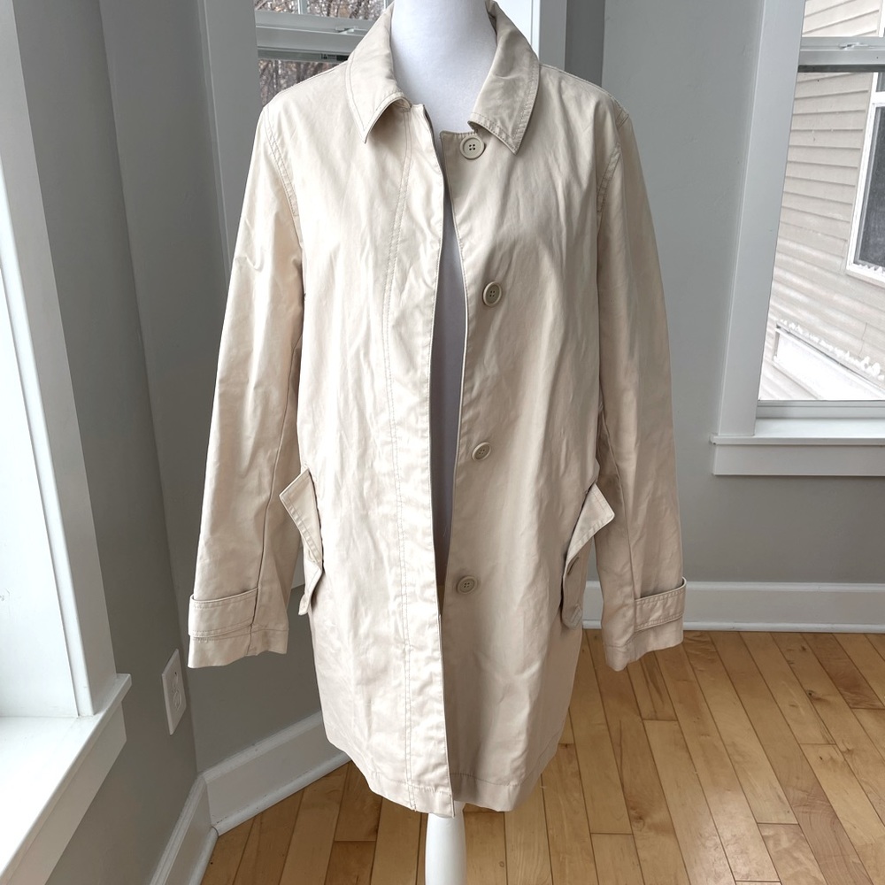 GAP Cream Trench Coat
